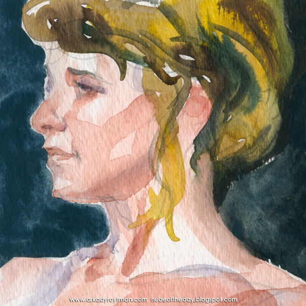 Joanna, Seated In Semi-Profile, Her Left Hand Between Her Legs (Detail)