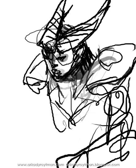 Tiefling Sketch 04