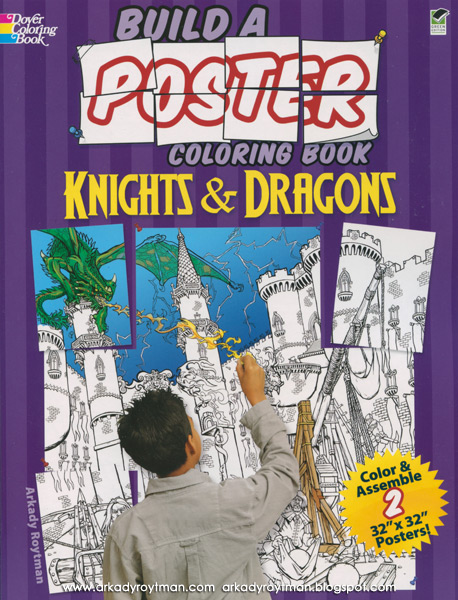 Build A Poster Knights and Dragons Front Cover